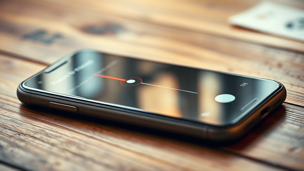An iPhone displaying the new iOS 27 photo editing interface on a wooden table
